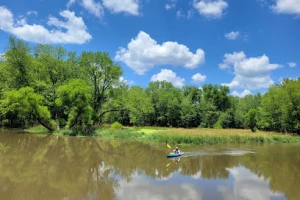 Lick Creek Preserve Hiking and Bike Trail